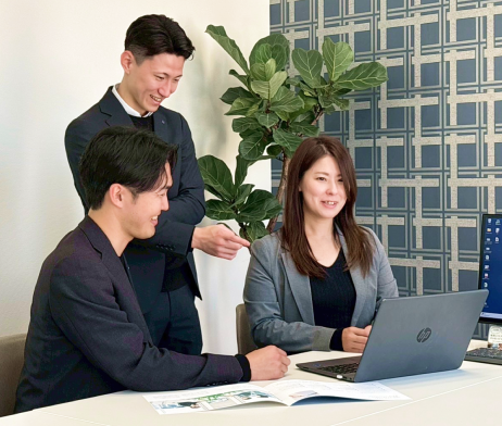 個人ではなく、チームプレー